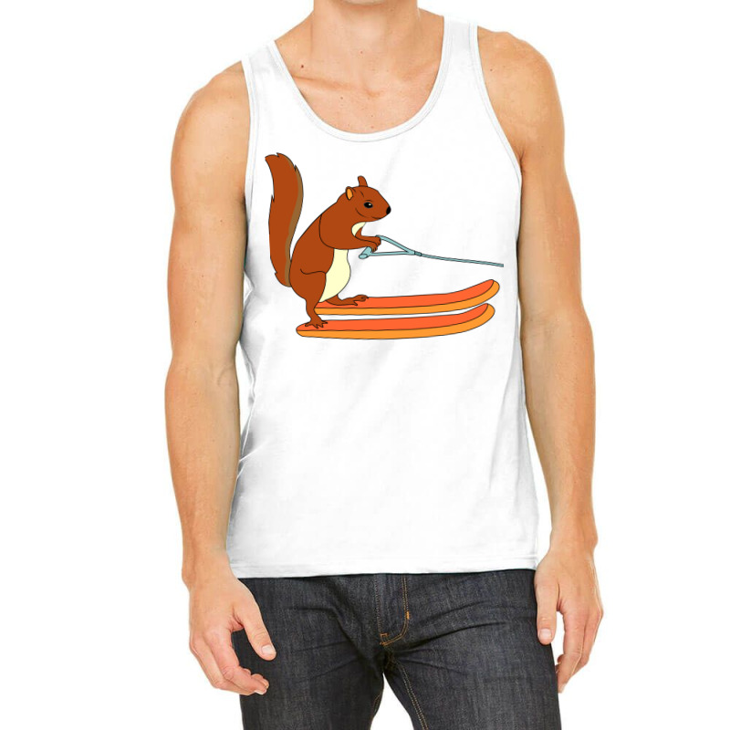 Waterskiing Ski Squirrel Freestyle Gift Animal Tank Top by chueforazij | Artistshot