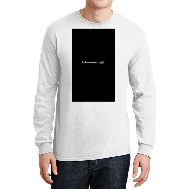 Frank Ocean   Nights   Beat Switch Time Stamp Long Sleeve Shirts by Wrightdxs | Artistshot