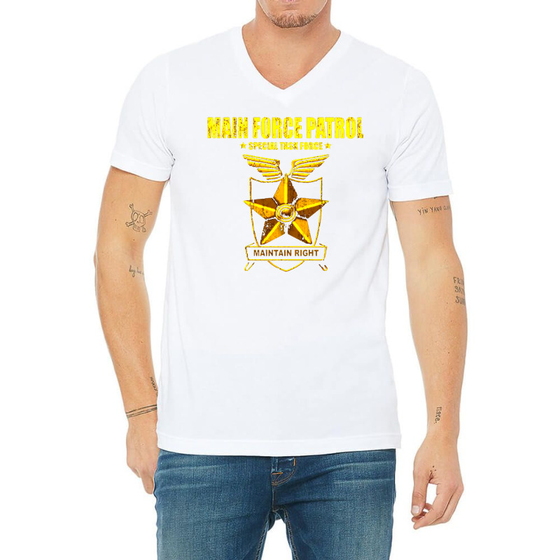 Mad Max   Main Force Patrol V-Neck Tee by eucafaiall | Artistshot