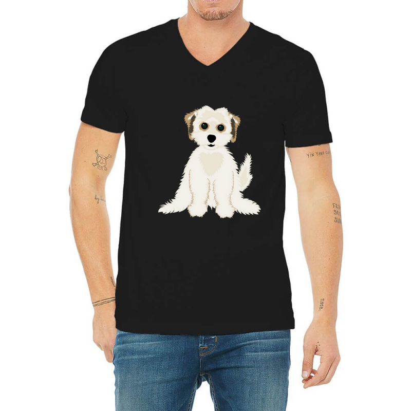 Breed Lover Doogie Adorable V-neck Tee | Artistshot