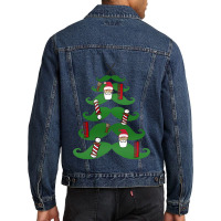 Christmas Joke Party Men Denim Jacket | Artistshot