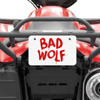 Bad Wolf, Company Atv License Plate | Artistshot