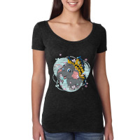 Magical Butterfly Africa Safari Animal Fantasy Ele Women's Triblend Scoop T-shirt | Artistshot