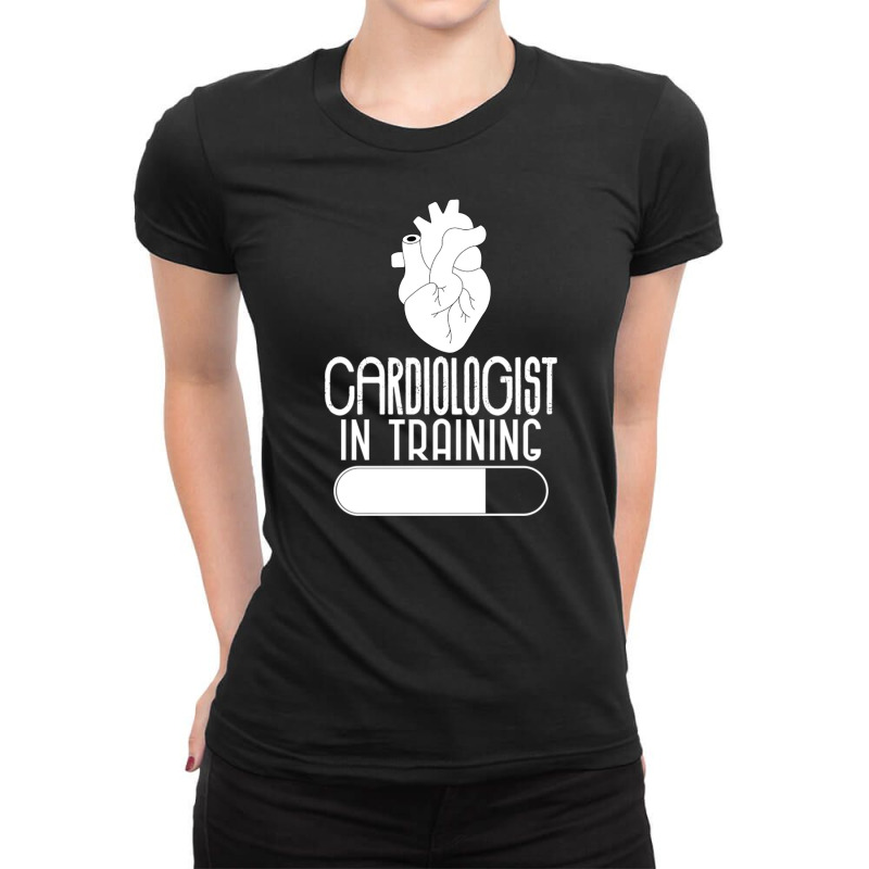 Cardiologist In Training Ladies Fitted T-Shirt by DonoArt | Artistshot