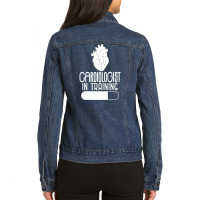 Cardiologist In Training Ladies Denim Jacket | Artistshot