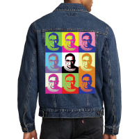 Notorious Rbg Feminist Andy Warhol T Shirt Men Denim Jacket | Artistshot