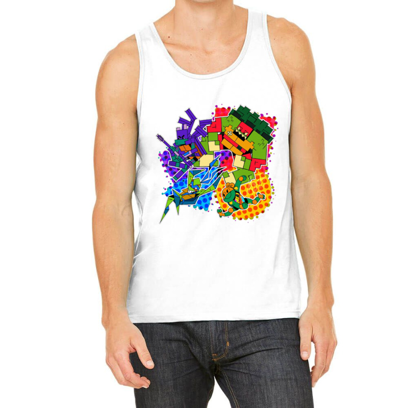 Raphael Mutant Cartoon Michel Tank Top | Artistshot