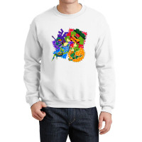 Raphael Mutant Cartoon Michel Crewneck Sweatshirt | Artistshot