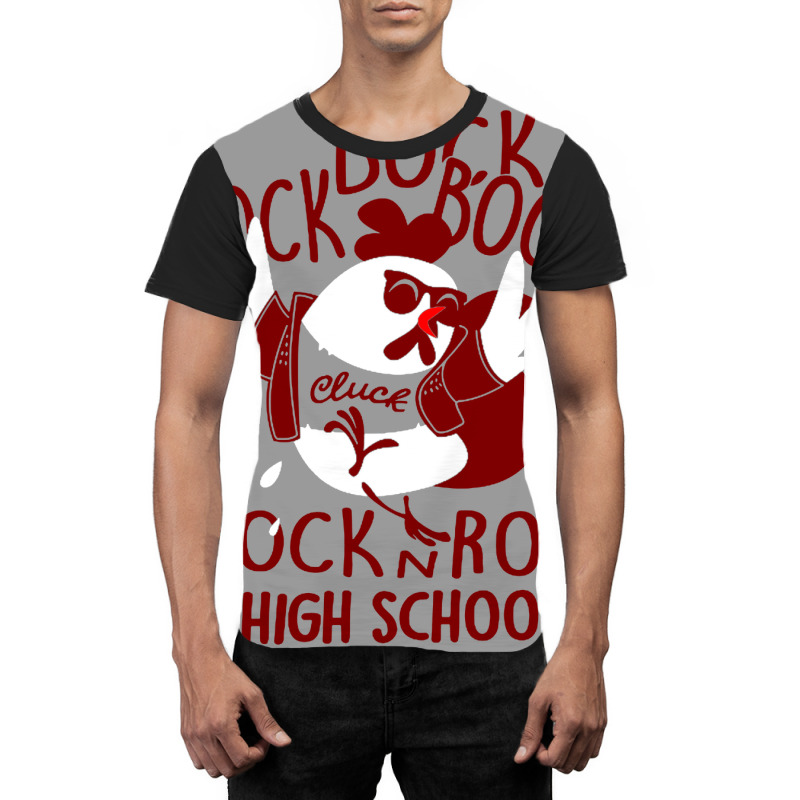 Bock N' Roll High School Graphic T-shirt | Artistshot