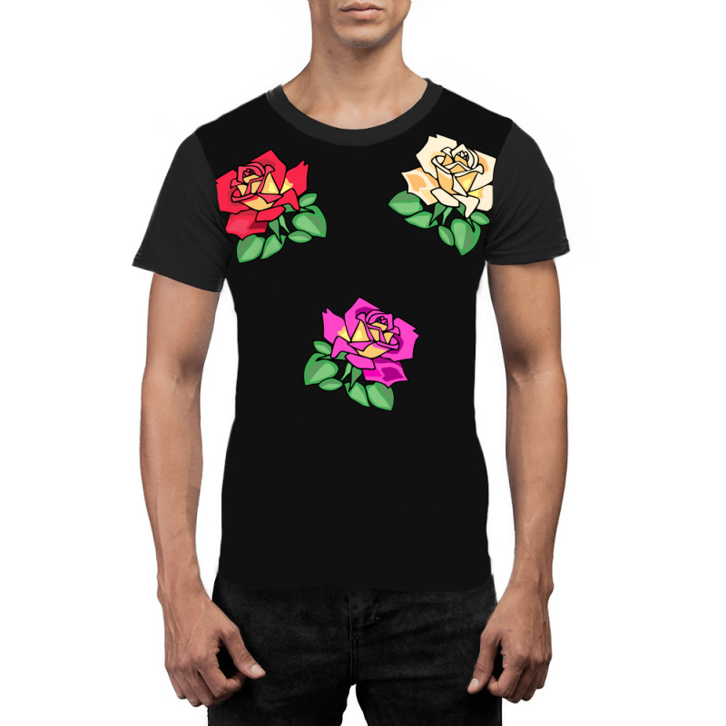 Rose Flowers Graphic T-shirt | Artistshot