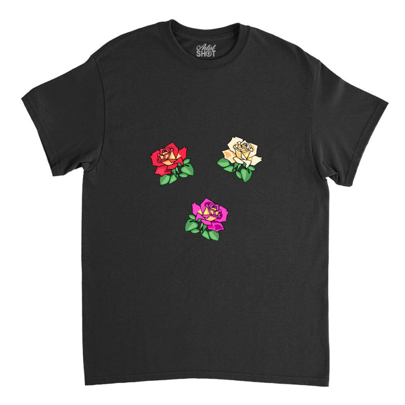 Rose Flowers Classic T-shirt | Artistshot