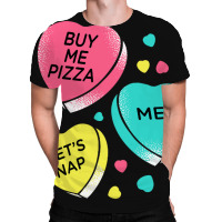 Candy Hearts All Over Men's T-shirt | Artistshot
