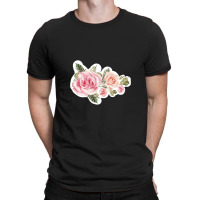 Roses Art Pattern T-shirt | Artistshot