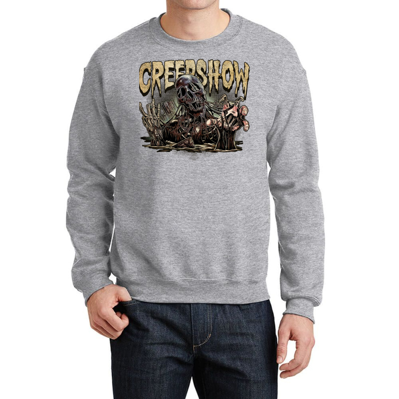 Creepshow Darknight T Crewneck Sweatshirt by biswshedevank | Artistshot