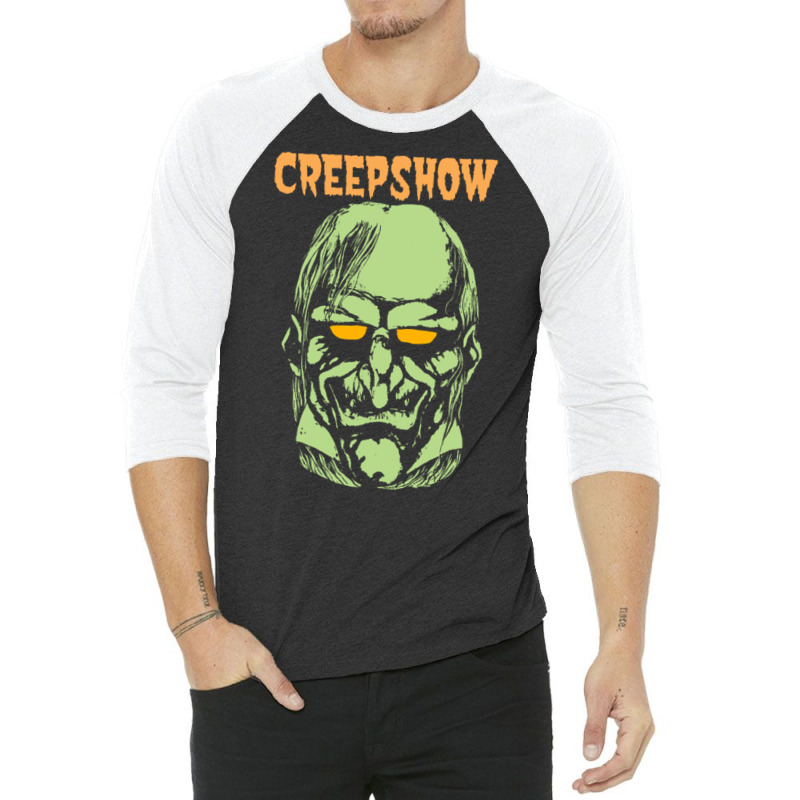 Creepshow Hallowen E 3/4 Sleeve Shirt by biswshedevank | Artistshot