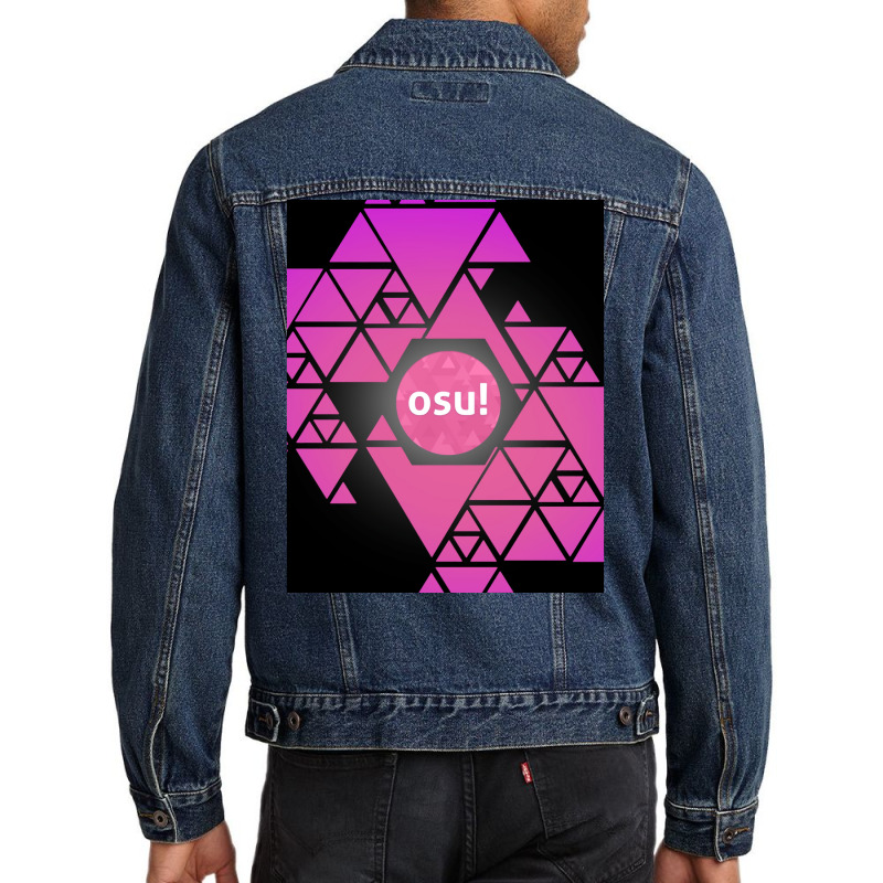 Osu Design Men Denim Jacket by nicolslauthao | Artistshot