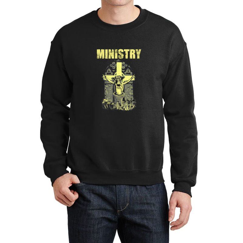 Ministry – Holy Cow 1 Crewneck Sweatshirt | Artistshot