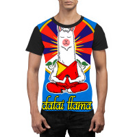 Dalai Llama Graphic T-shirt | Artistshot