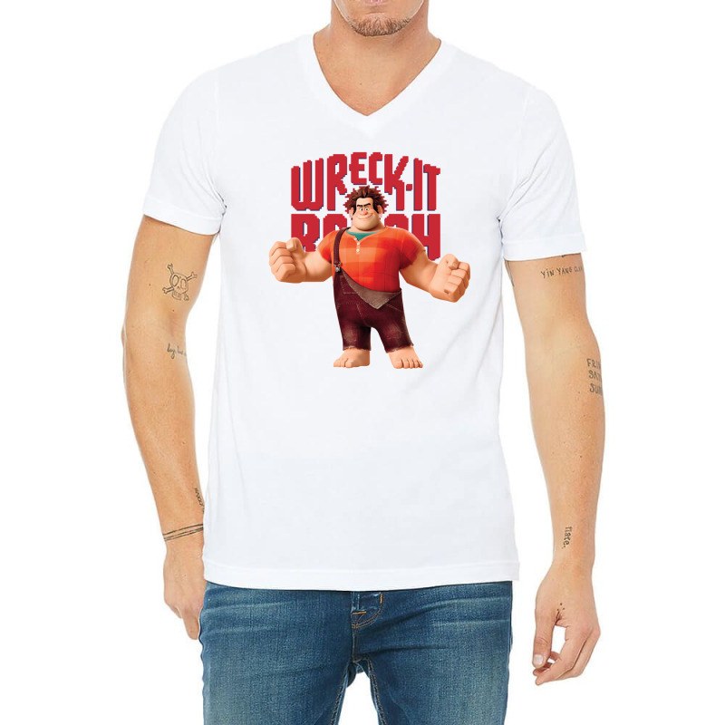 Wreck It Ralph V-neck Tee | Artistshot