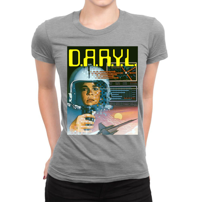 Data Analyzing Roboty Youth Lifefrom Ladies Fitted T-Shirt by biswshedevank | Artistshot