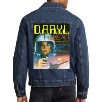 Data Analyzing Roboty Youth Lifefrom Men Denim Jacket | Artistshot