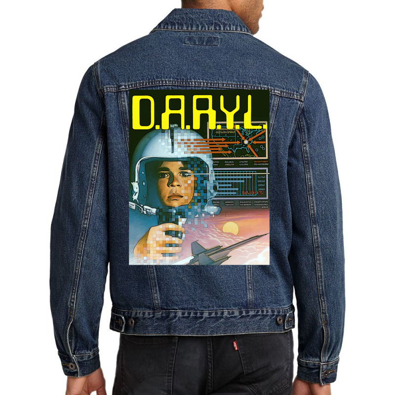 Data Analyzing Roboty Youth Lifefrom Men Denim Jacket by biswshedevank | Artistshot