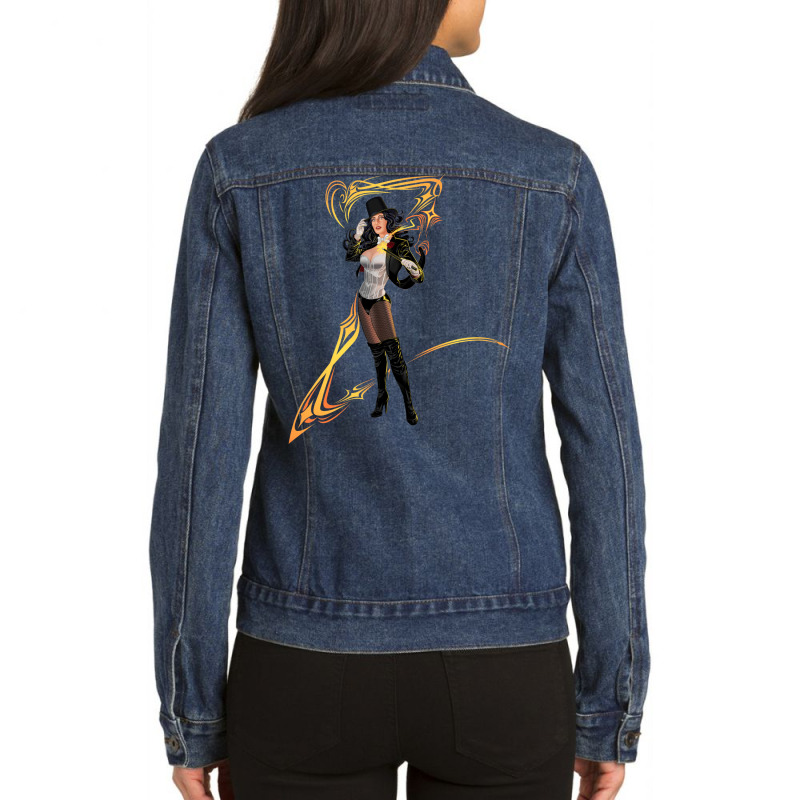 Zatanna Z Ladies Denim Jacket by tiaguenfazon | Artistshot