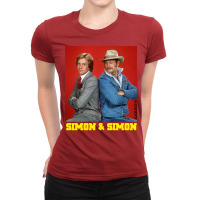 Simon And Simon Detectives Ladies Fitted T-shirt | Artistshot