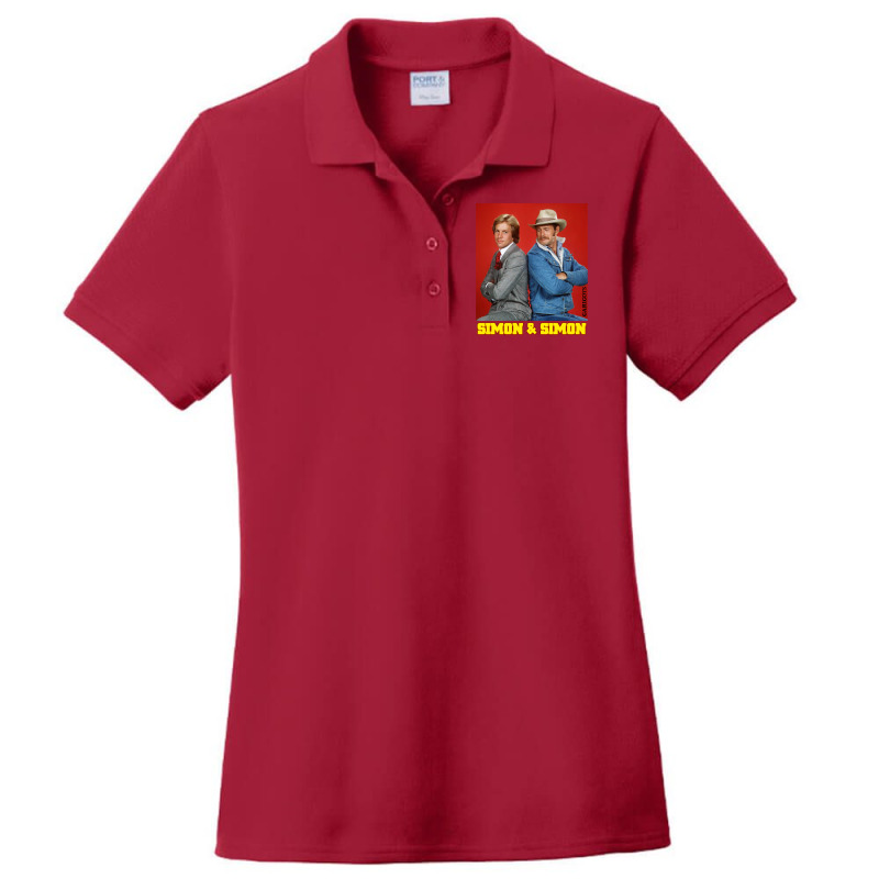 Simon And Simon Detectives Ladies Polo Shirt by celuyoverar | Artistshot