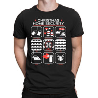 Christmas Home Security T-shirt | Artistshot
