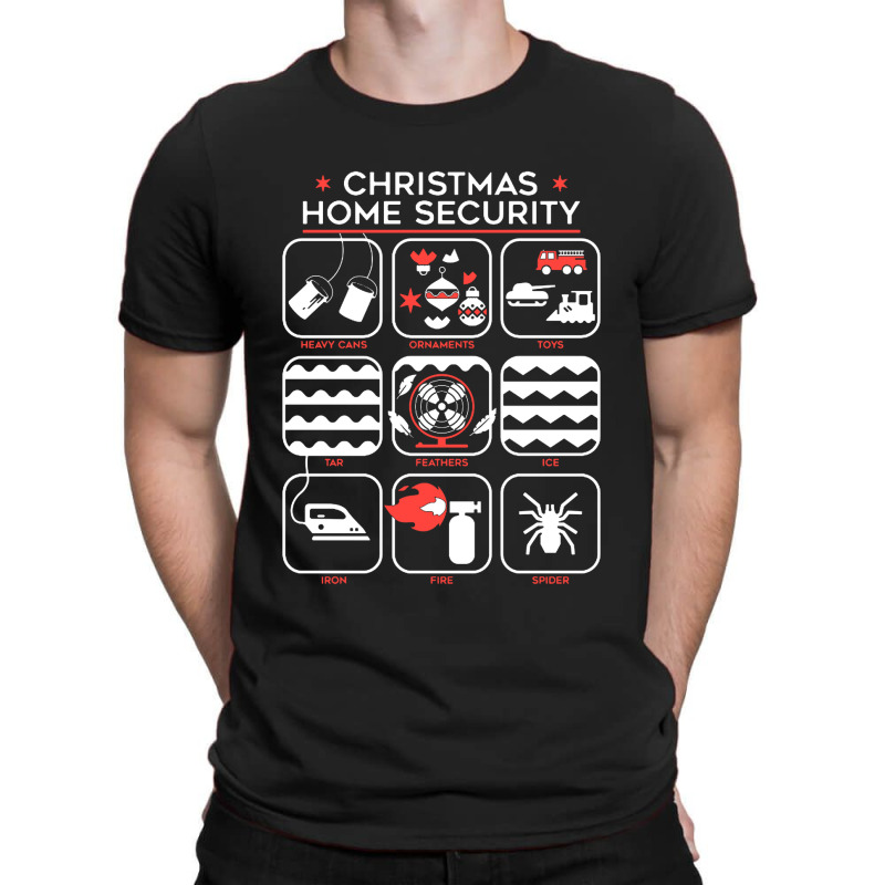 Christmas Home Security T-shirt | Artistshot
