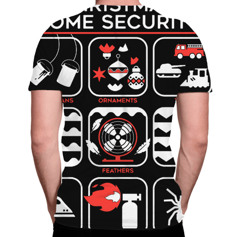 Christmas Home Security All Over Men's T-shirt | Artistshot