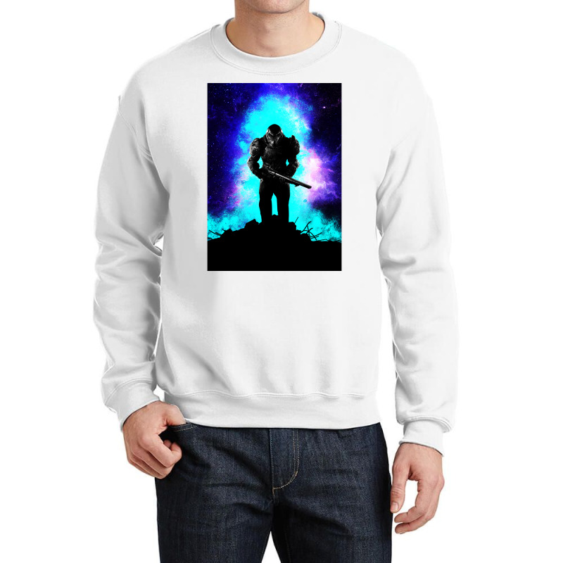 Doomguy Crewneck Sweatshirt by biswshedevank | Artistshot