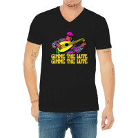 Gimme The Lute V-neck Tee | Artistshot