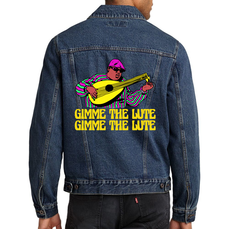 Gimme The Lute Men Denim Jacket | Artistshot