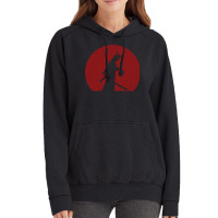 Samurai Jack Silhouette Vintage Hoodie | Artistshot