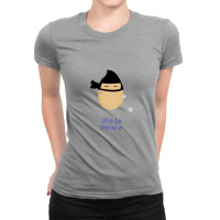 Is Potato Sweet Cute Shirt Sticker Ladies Fitted T-shirt | Artistshot