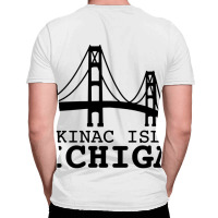 Mackinac Island Michigan All Over Men's T-shirt | Artistshot