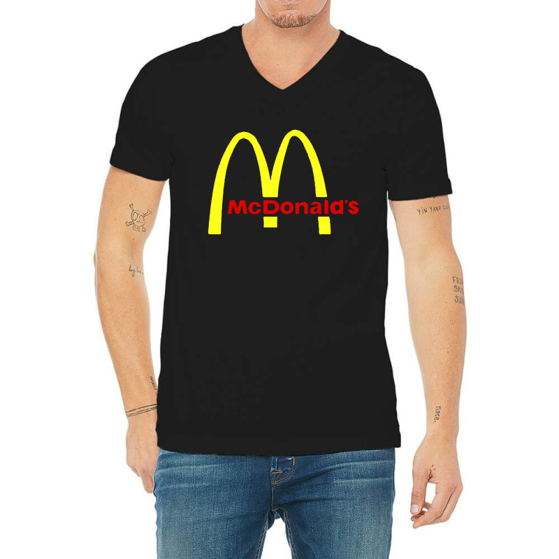 Mc'donald V-neck Tee | Artistshot