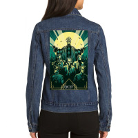 Popestar Ladies Denim Jacket | Artistshot