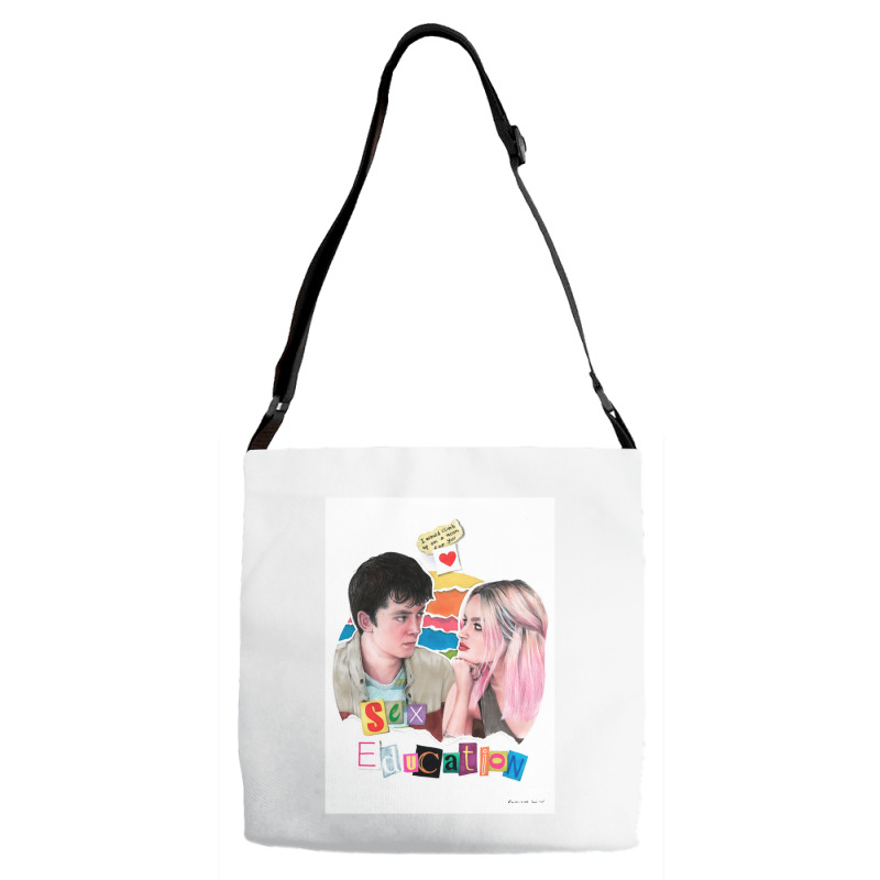 Sex Education Illustration Long Adjustable Strap Totes by ANTHONYSMITHHH | Artistshot