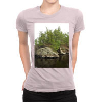 Rock Island Ladies Fitted T-shirt | Artistshot