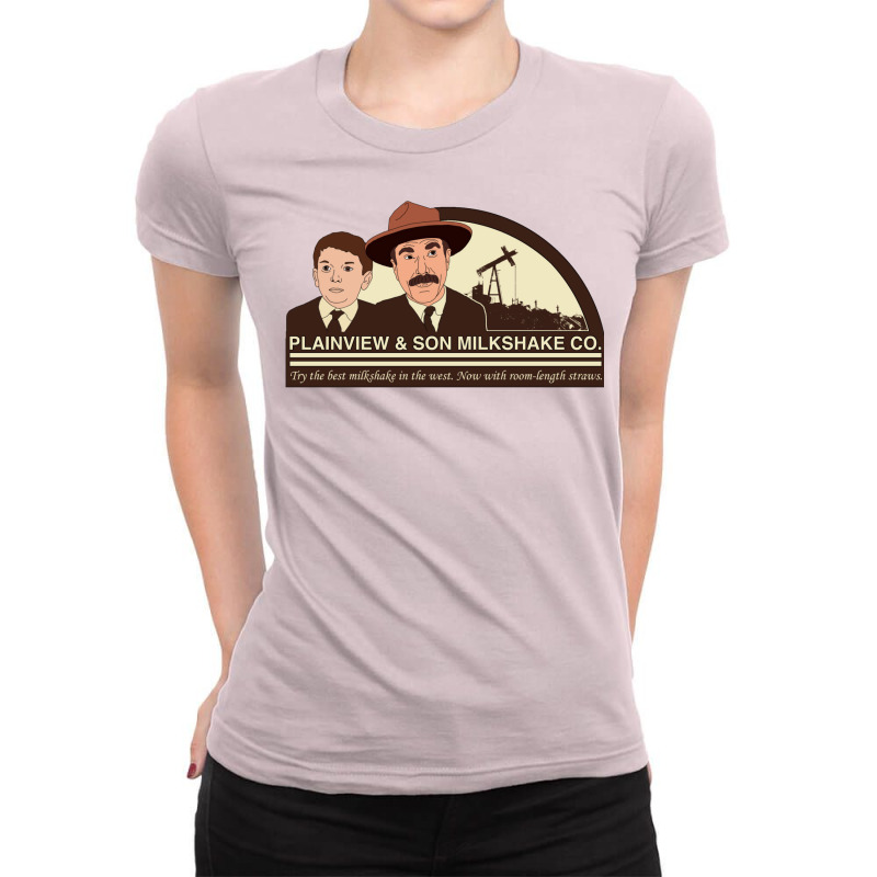 There Will Be Milkshakes Ladies Fitted T-Shirt by amarneovernc | Artistshot