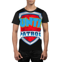 Auntie Patrol Dog Birthday Party Graphic T-shirt | Artistshot