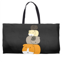 Guinea Pig Stack Weekender Totes | Artistshot