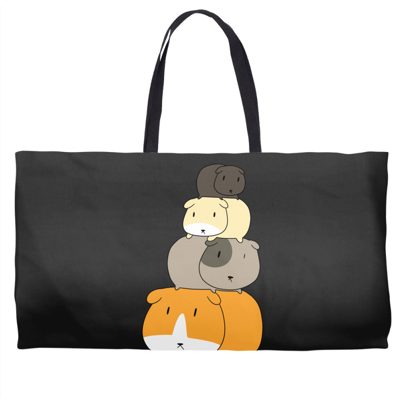 Guinea Pig Stack Weekender Totes | Artistshot