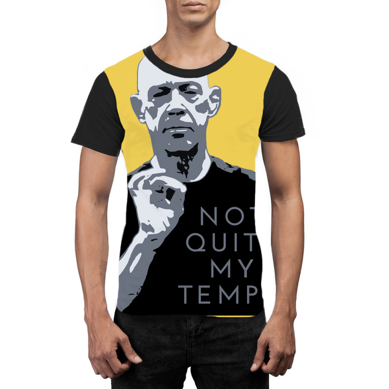 Not Quite My Tempo Black And White Graphic T-shirt by gbarahorgmox | Artistshot