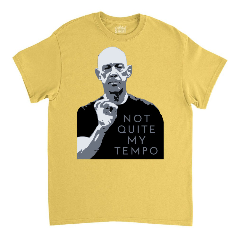 Not Quite My Tempo Black And White Classic T-shirt by gbarahorgmox | Artistshot