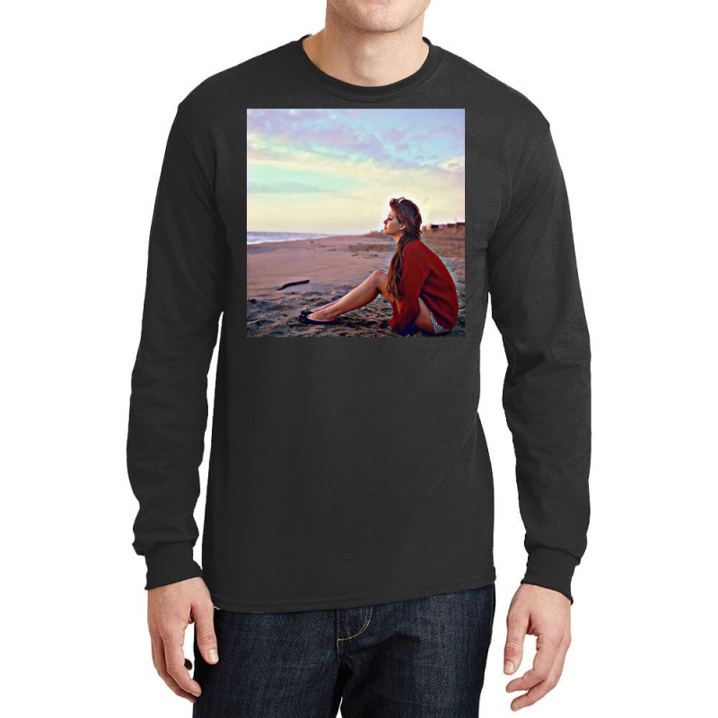 Claudia Cardinale Smiling 3 Long Sleeve Shirts | Artistshot