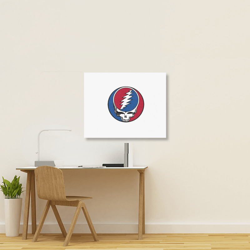 Grateful Blizt Blue Dead Landscape Canvas Print | Artistshot